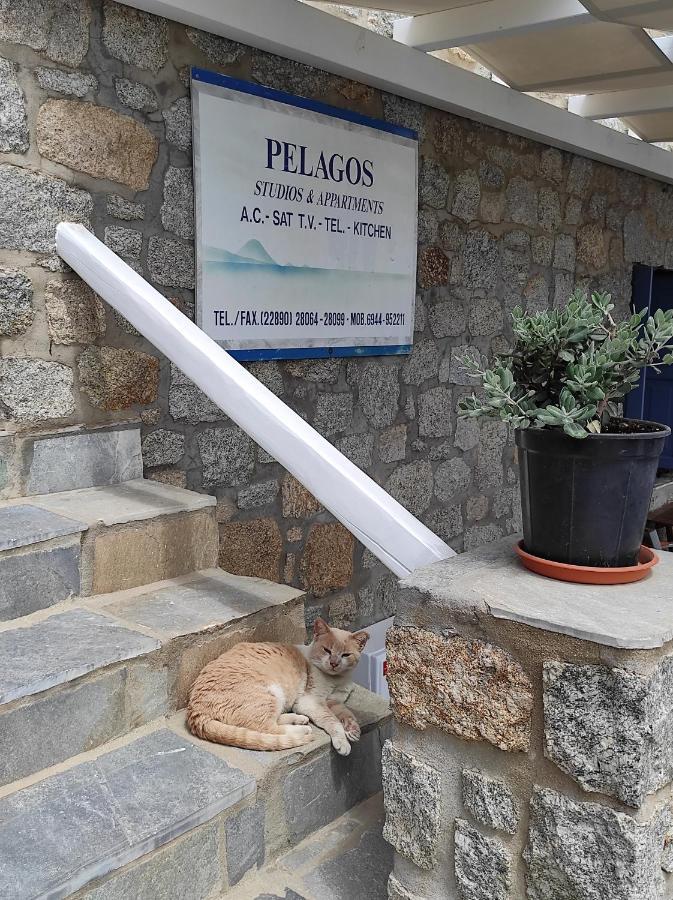 Pelagos Studios Platys Gialos  Exterior foto